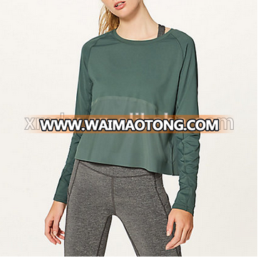 Ladies Long Sleeve Shirt Hoodie Women Clothes Latest Design China Supplier Pullover