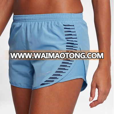 Sports Custom Gym Women Gym Fitness Sexy Ladies With Zipper Yoga Running Shorts