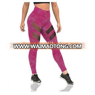 Oem Cheap Slim Tights Pants High Waist Female Compression Clothing Ffitness Yoga Sports Leggings Fitness Gym Custom Print Design