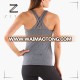 OEM Service Women Very Sexy Cross Stretch Yoga Tank Tops